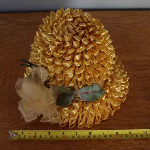 Vintage Handmade Textured Hat
